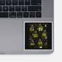 Cute Wizard Frog-None-Glossy-Sticker-xMorfina