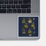Cute Wizard Frog-None-Glossy-Sticker-xMorfina
