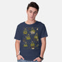 Cute Wizard Frog-Mens-Basic-Tee-xMorfina