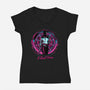 A Real Hero-Womens-V-Neck-Tee-Tronyx79