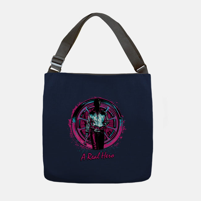 A Real Hero-None-Adjustable Tote-Bag-Tronyx79