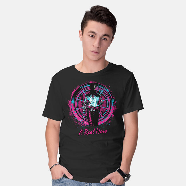 A Real Hero-Mens-Basic-Tee-Tronyx79