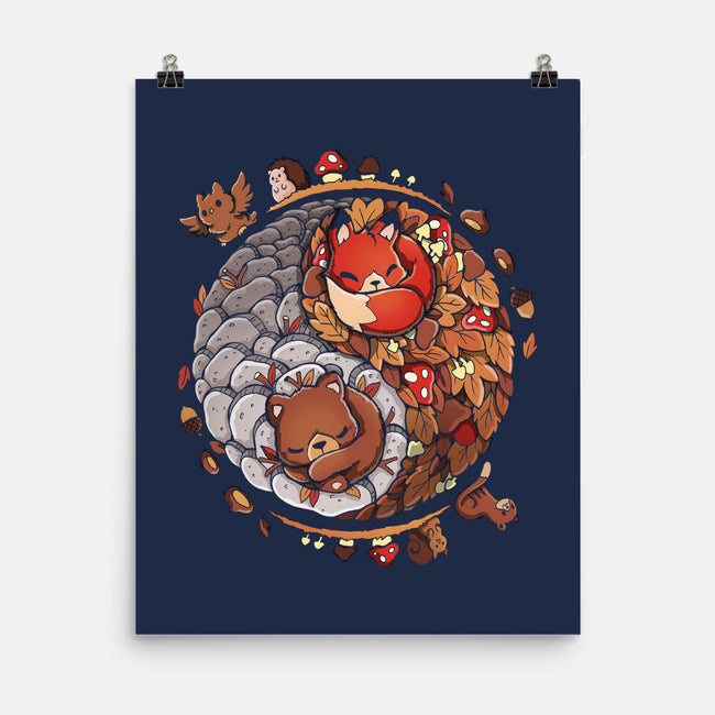 Autumn Season-None-Matte-Poster-Vallina84
