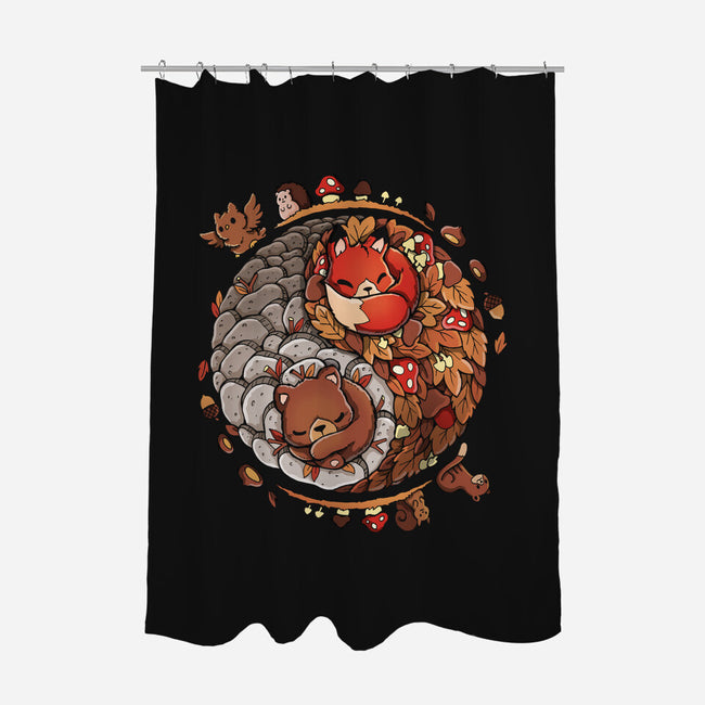 Autumn Season-None-Polyester-Shower Curtain-Vallina84