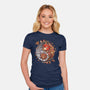 Autumn Season-Womens-Fitted-Tee-Vallina84
