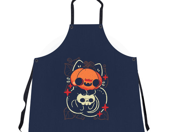 Cute Pumpkin Head Cat