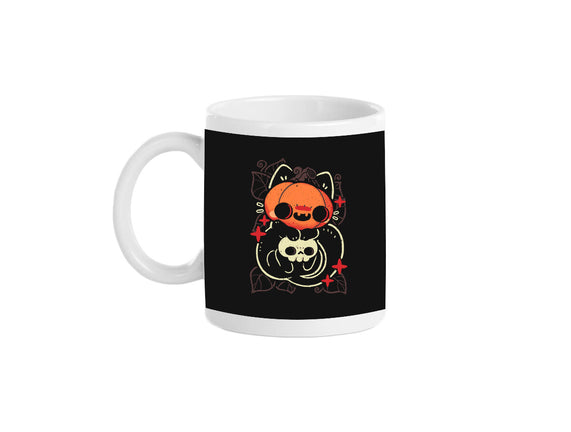 Cute Pumpkin Head Cat