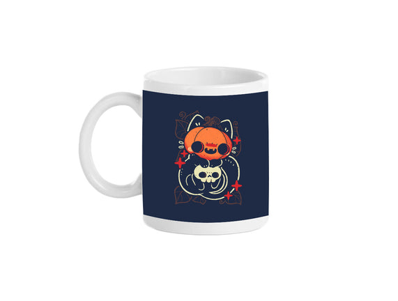 Cute Pumpkin Head Cat