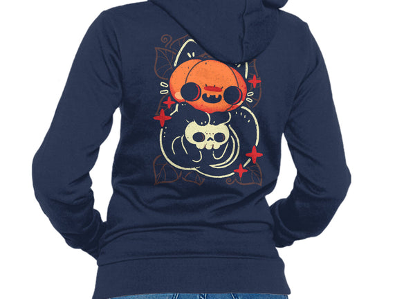 Cute Pumpkin Head Cat