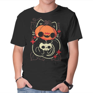 Cute Pumpkin Head Cat
