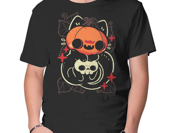 Cute Pumpkin Head Cat