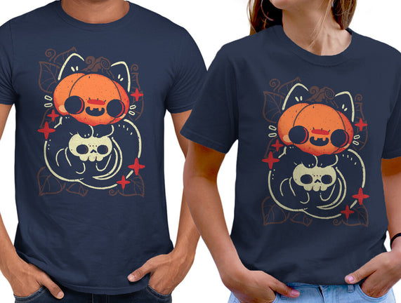 Cute Pumpkin Head Cat