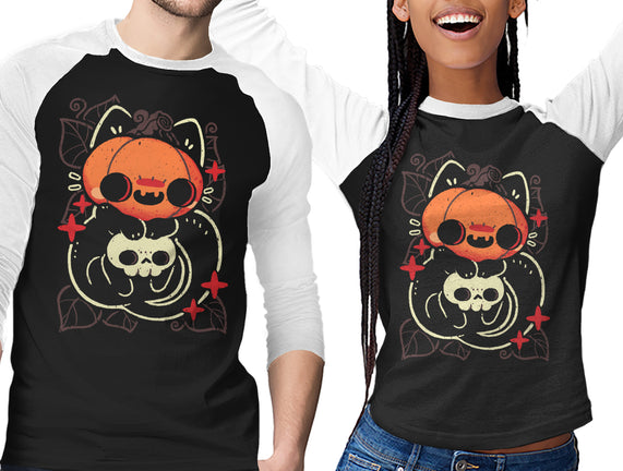 Cute Pumpkin Head Cat