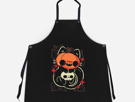 Cute Pumpkin Head Cat