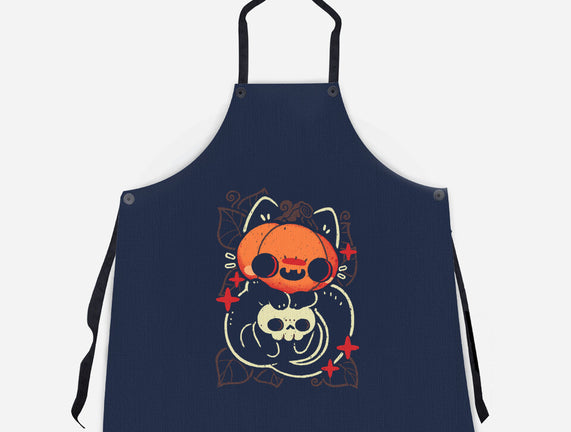 Cute Pumpkin Head Cat
