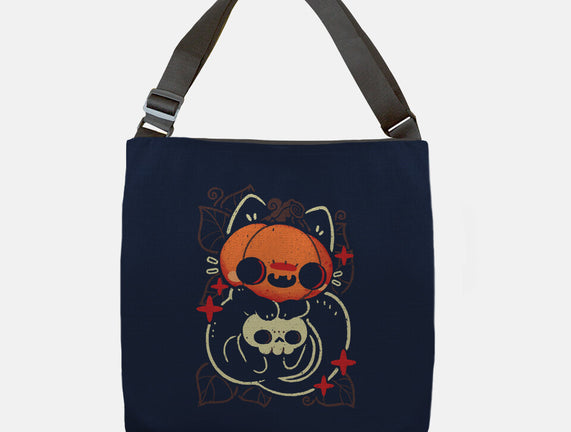 Cute Pumpkin Head Cat