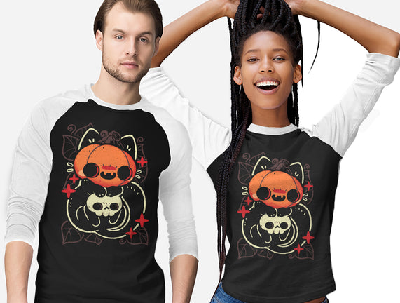 Cute Pumpkin Head Cat
