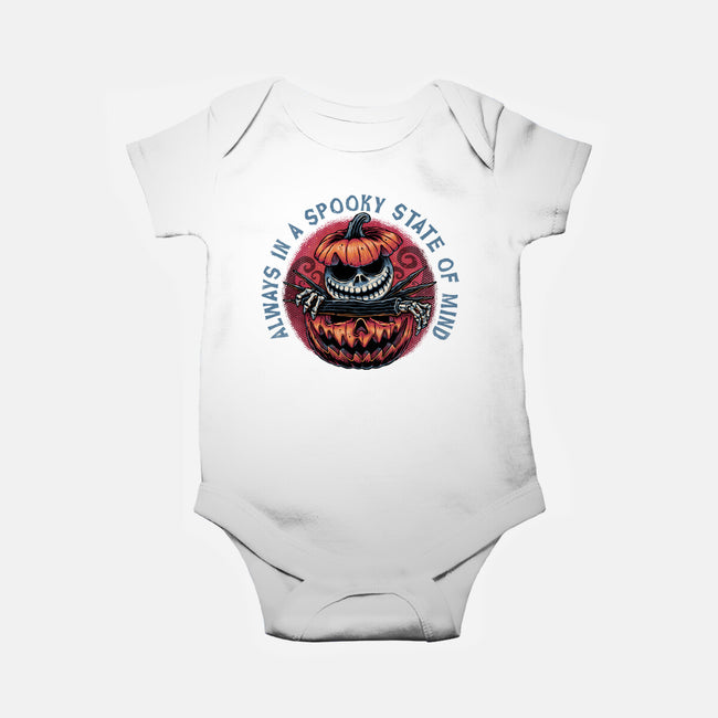 Spooky State Of Mind-Baby-Basic-Onesie-glitchygorilla