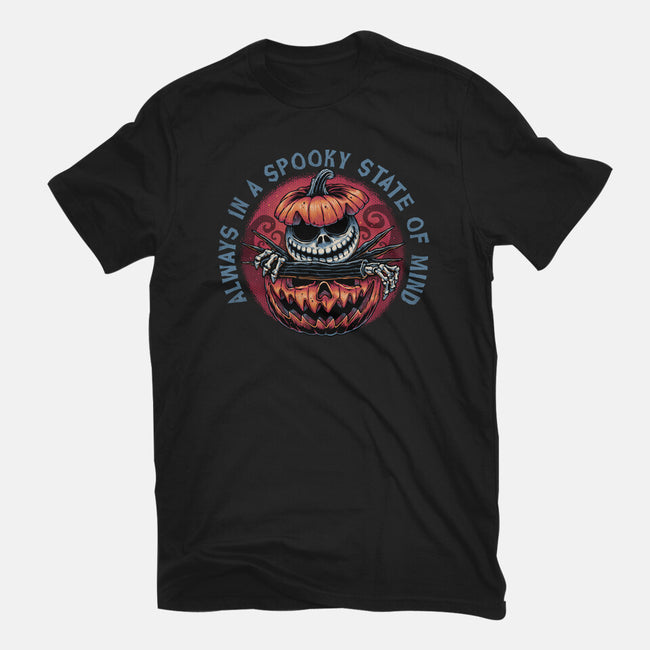 Spooky State Of Mind-Womens-Basic-Tee-glitchygorilla