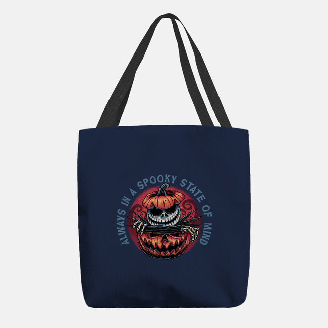 Spooky State Of Mind-None-Basic Tote-Bag-glitchygorilla