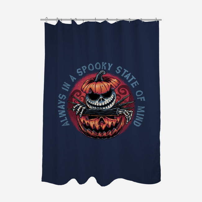 Spooky State Of Mind-None-Polyester-Shower Curtain-glitchygorilla