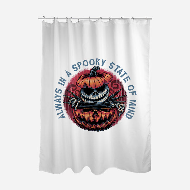 Spooky State Of Mind-None-Polyester-Shower Curtain-glitchygorilla