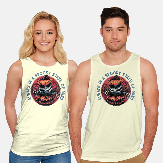 Spooky State Of Mind-Unisex-Basic-Tank-glitchygorilla