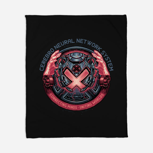 Connecting Minds Uniting Worlds-None-Fleece-Blanket-glitchygorilla