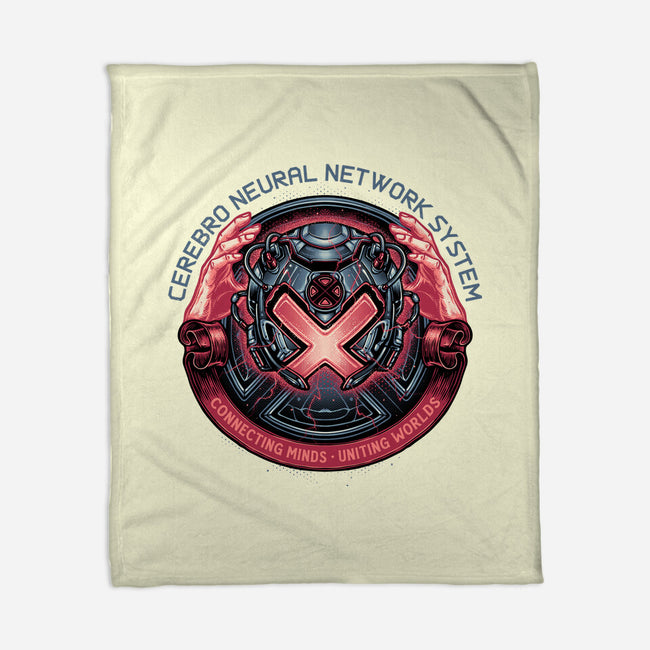 Connecting Minds Uniting Worlds-None-Fleece-Blanket-glitchygorilla