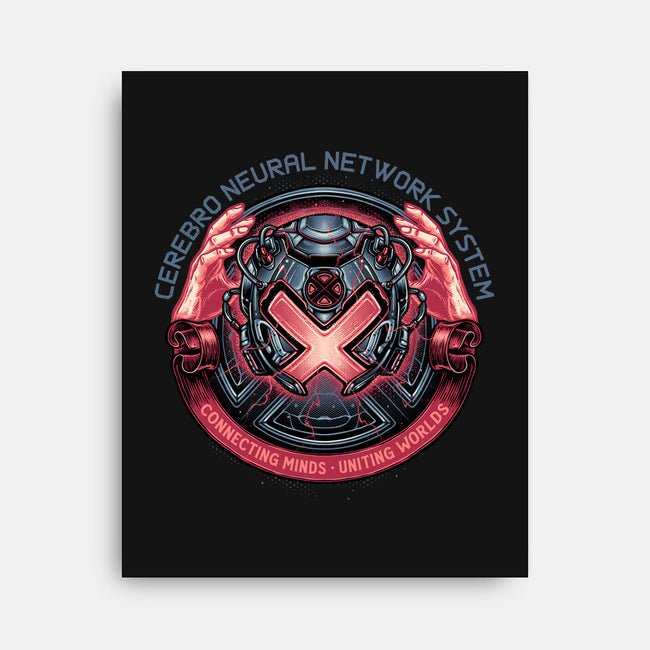 Connecting Minds Uniting Worlds-None-Stretched-Canvas-glitchygorilla