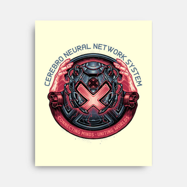 Connecting Minds Uniting Worlds-None-Stretched-Canvas-glitchygorilla