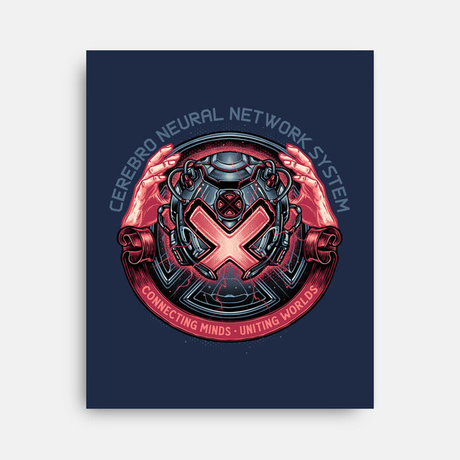 Connecting Minds Uniting Worlds-None-Stretched-Canvas-glitchygorilla