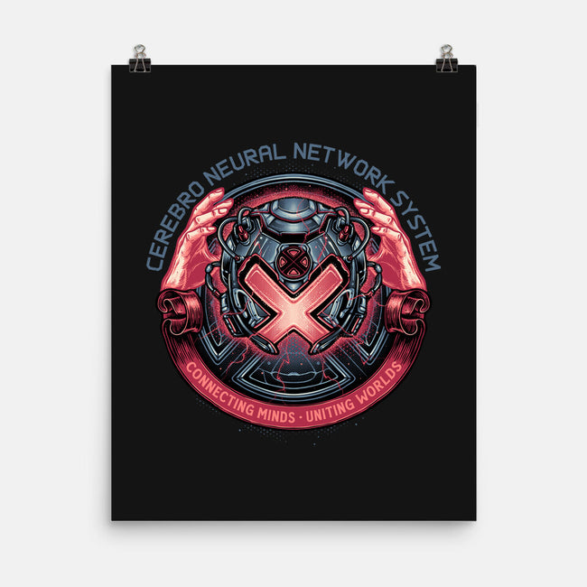 Connecting Minds Uniting Worlds-None-Matte-Poster-glitchygorilla