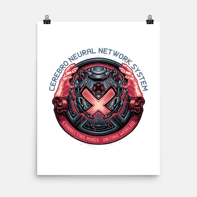 Connecting Minds Uniting Worlds-None-Matte-Poster-glitchygorilla