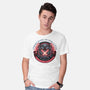 Connecting Minds Uniting Worlds-Mens-Basic-Tee-glitchygorilla