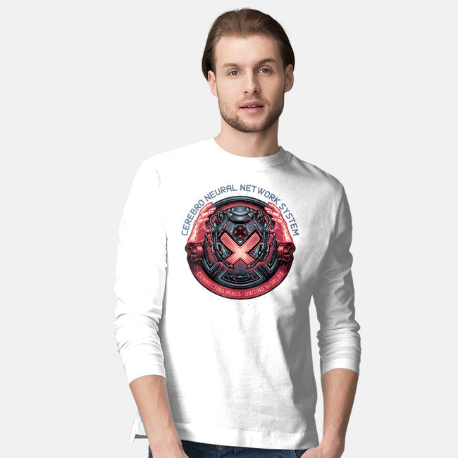 Connecting Minds Uniting Worlds-Mens-Long Sleeved-Tee-glitchygorilla
