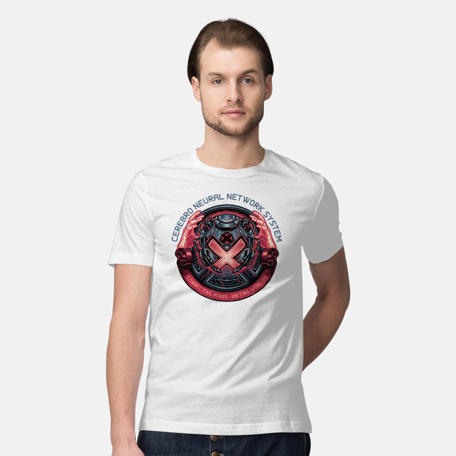 Connecting Minds Uniting Worlds-Mens-Premium-Tee-glitchygorilla