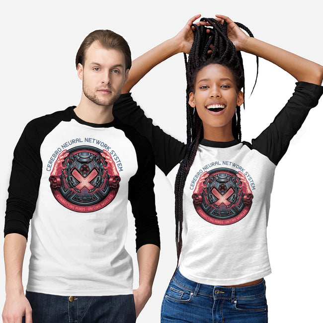 Connecting Minds Uniting Worlds-Unisex-Baseball-Tee-glitchygorilla