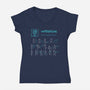 Waterbending-Womens-V-Neck-Tee-Gleydson Barboza