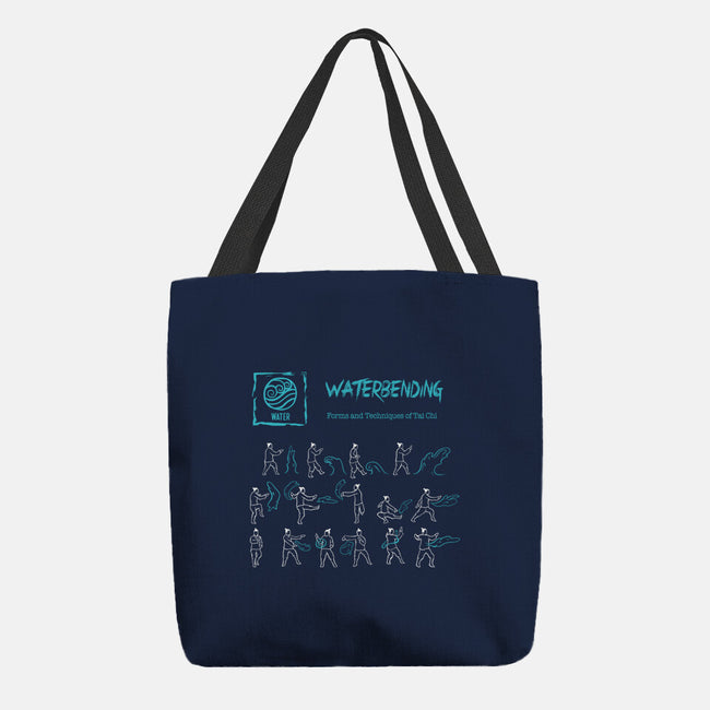 Waterbending-None-Basic Tote-Bag-Gleydson Barboza