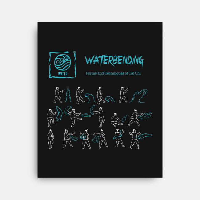 Waterbending-None-Stretched-Canvas-Gleydson Barboza
