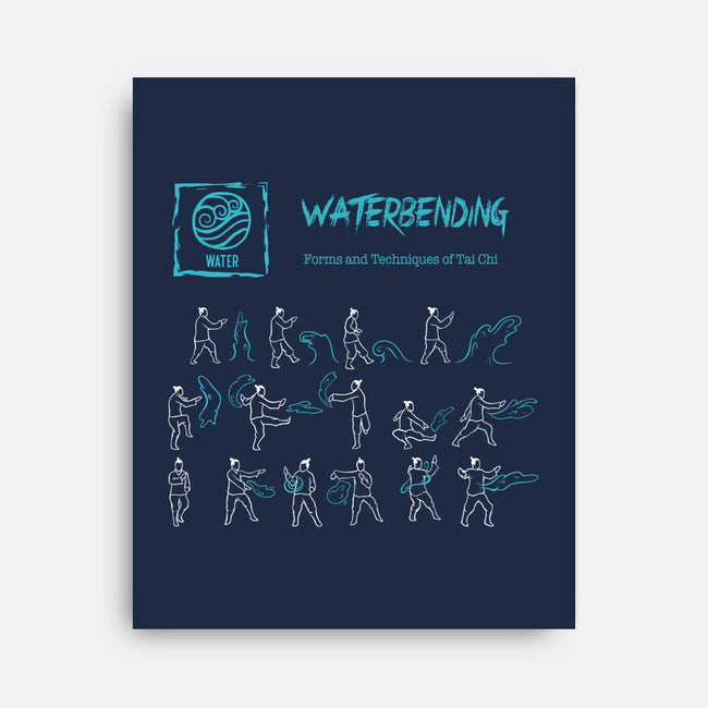 Waterbending-None-Stretched-Canvas-Gleydson Barboza