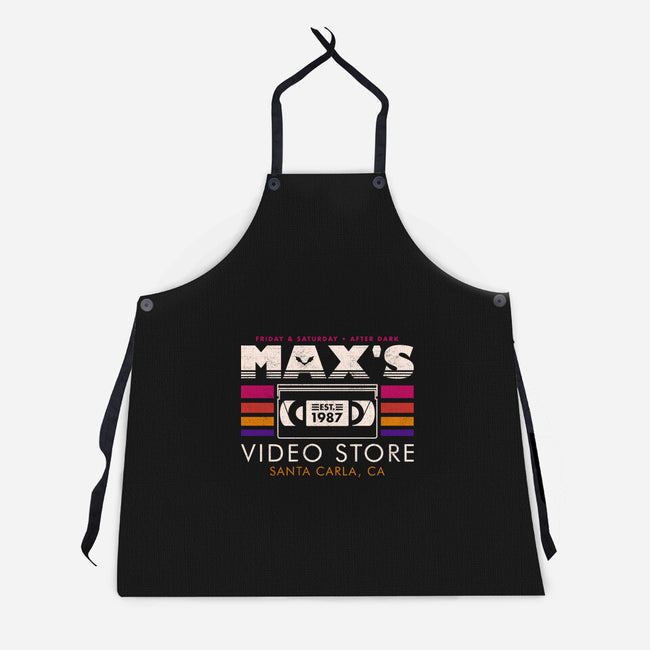 Santa Carla Video Club-Unisex-Kitchen-Apron-sachpica
