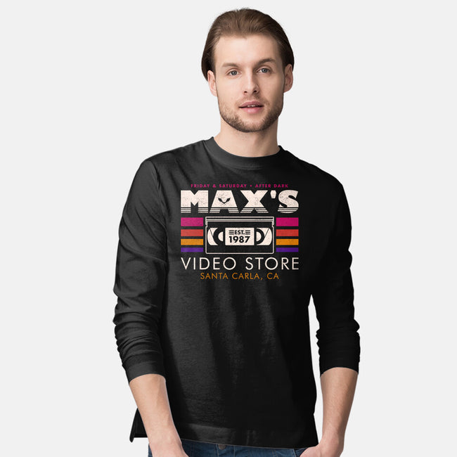 Santa Carla Video Club-Mens-Long Sleeved-Tee-sachpica