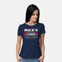 Santa Carla Video Club-Womens-Basic-Tee-sachpica