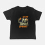 Stay Spooky Selfie-Baby-Basic-Tee-fanfabio