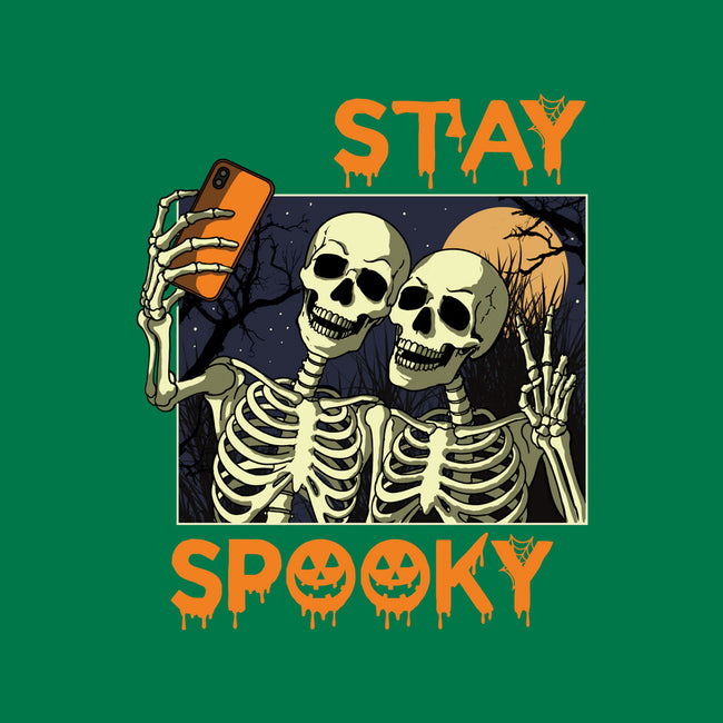Stay Spooky Selfie-Baby-Basic-Onesie-fanfabio