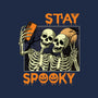 Stay Spooky Selfie-Baby-Basic-Tee-fanfabio