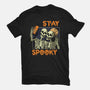 Stay Spooky Selfie-Womens-Basic-Tee-fanfabio