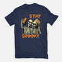 Stay Spooky Selfie-Mens-Basic-Tee-fanfabio